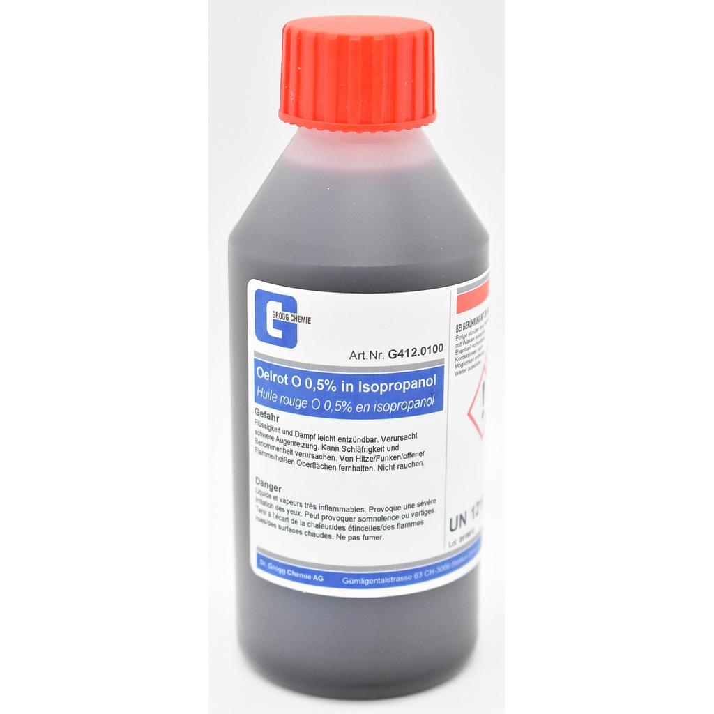 Huile rouge O 0,5% en isopropanol 