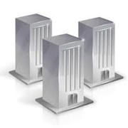plaque chauffante jusqu'a 600°C 28x20cm, sans couvercle, titan