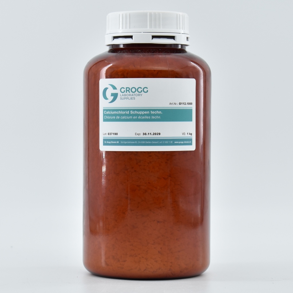 Chlorure de calcium en écailles techn.