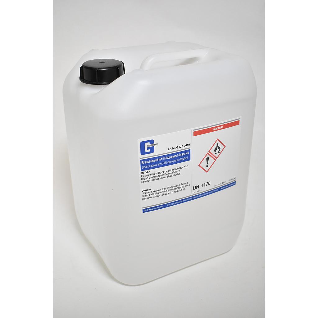 Ethanol absolu dénaturé avec 5% d'isopropanol