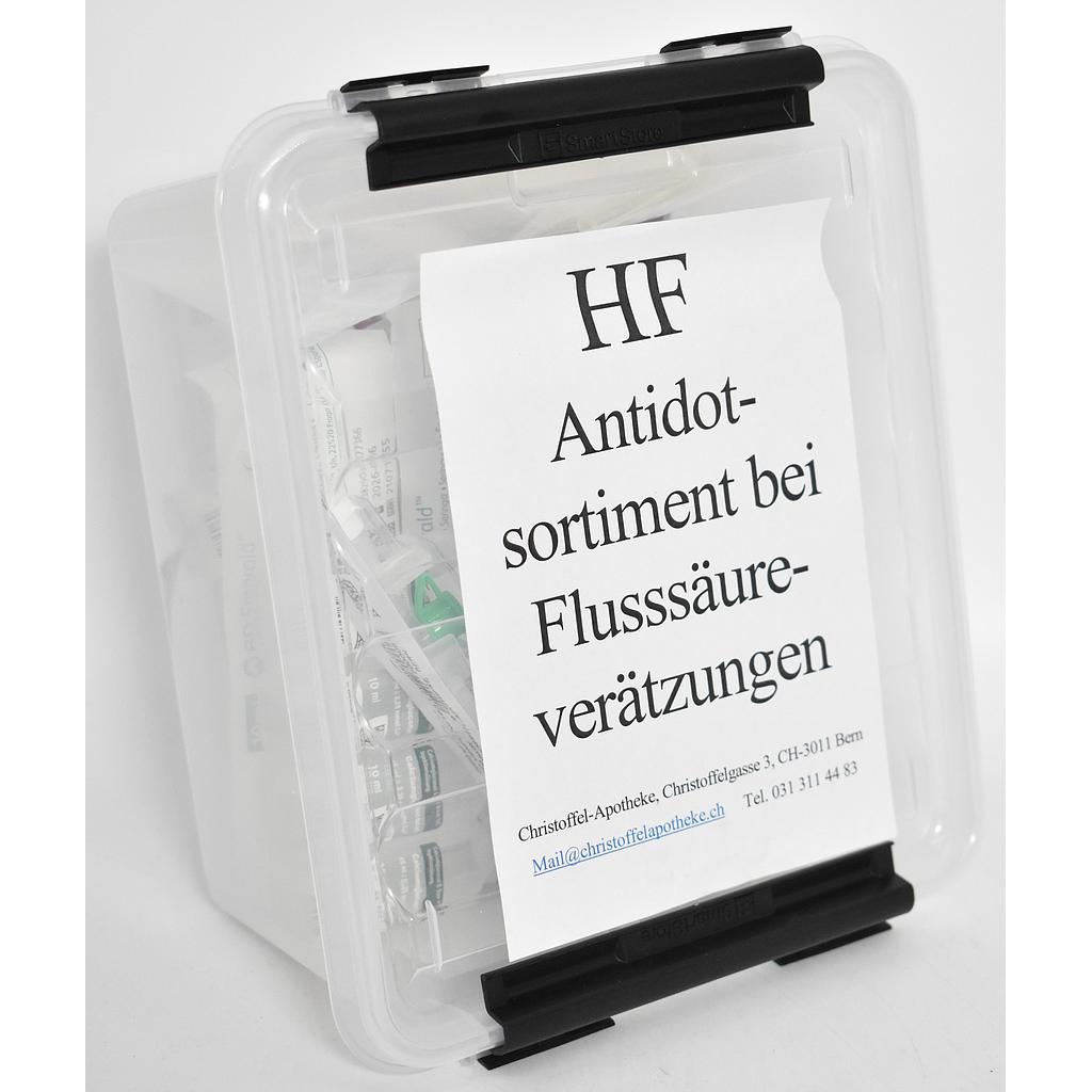 Set cas d'urgence "Acide fluorhydrique"