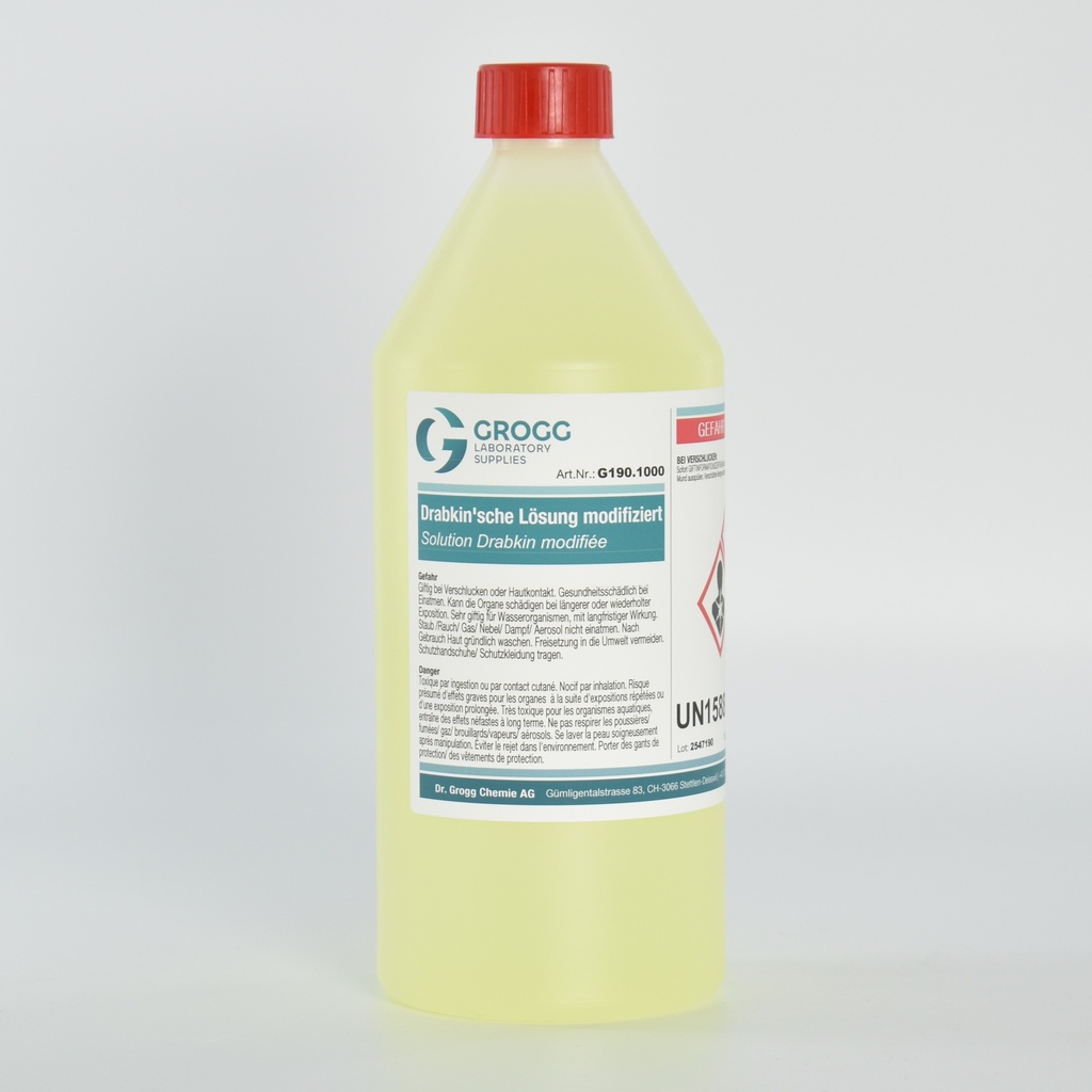 Drabkin'sche Lösung modifiziert