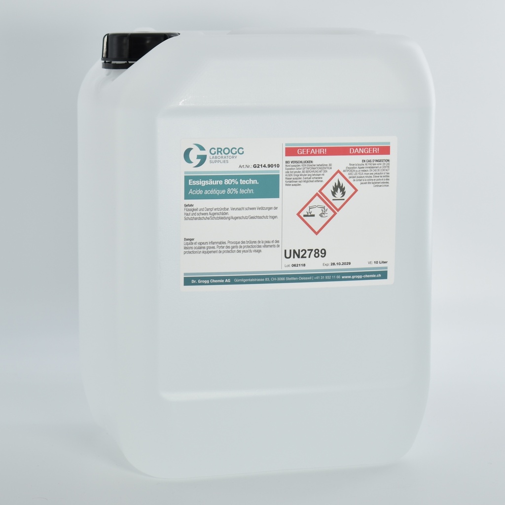 Acetic acid 80% techn.