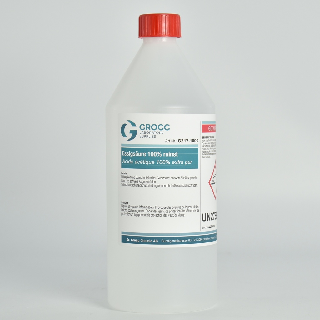 Acetic acid 100% extra pure