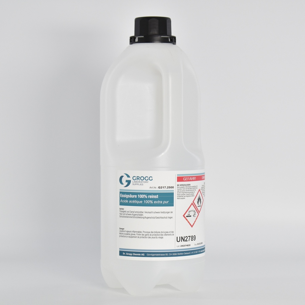 Acetic acid 100% extra pure