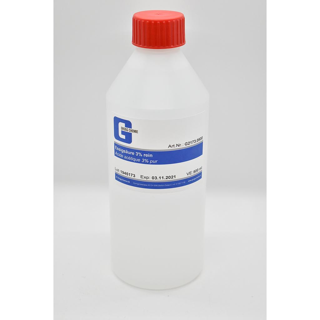Acide acétique 3% pur