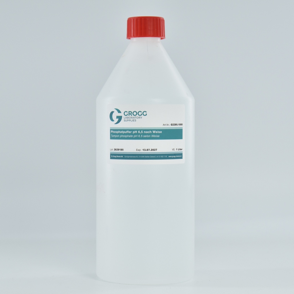 Tampon de phosphate pH 6.5 selon Weise