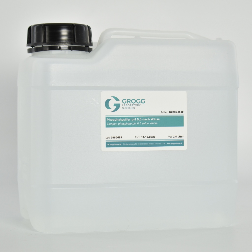 Phosphate buffer pH 6.5 according to Weise