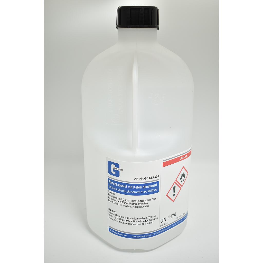 Ethanol absolute denatured with ketone