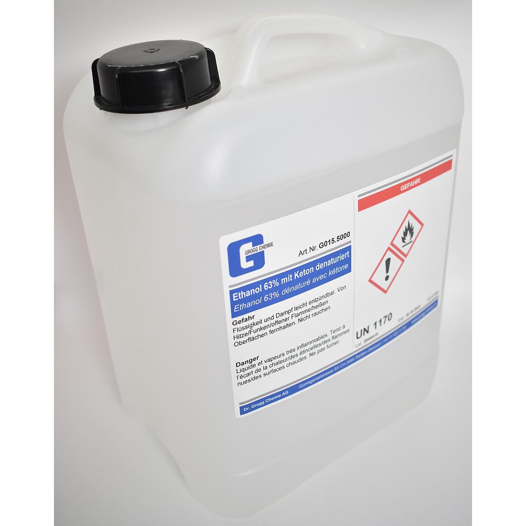 Ethanol 63% denatured with ketone