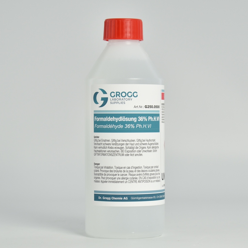 Solution de formaldéhyde 36% Ph.H.VI