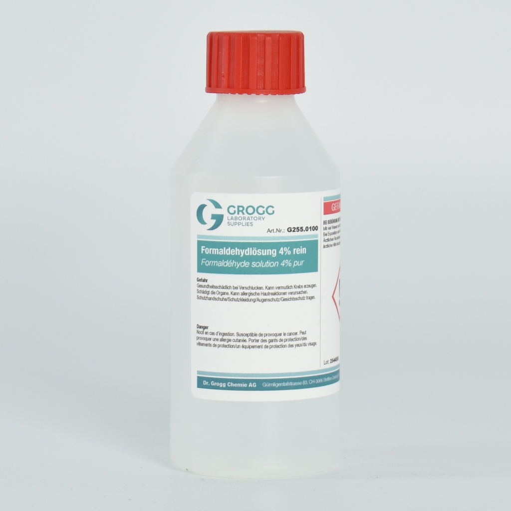 Solution de formaldéhyde 4 % pure