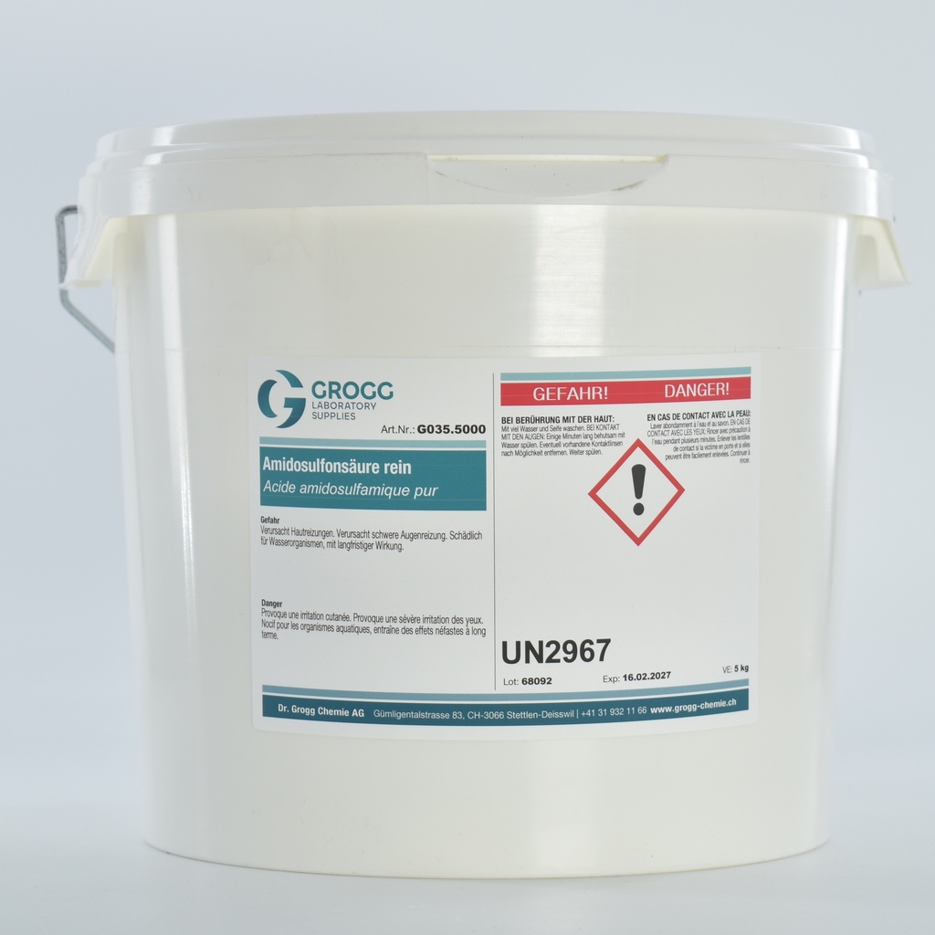 Acide amidosulfamique pur