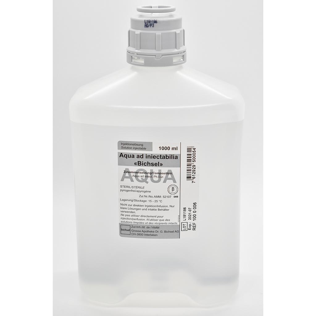 Aqua ad iniectabilia «Bichsel», solution stérile