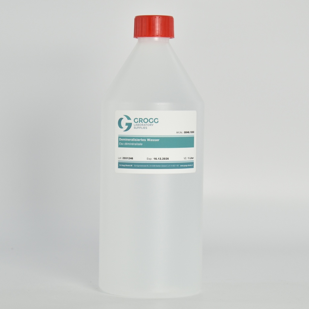 Demineralized water