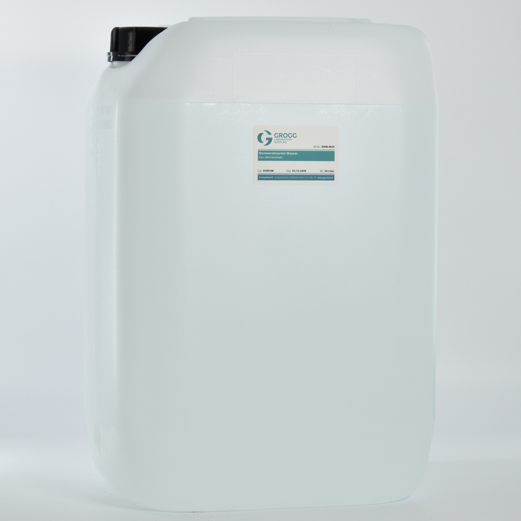 Demineralized water