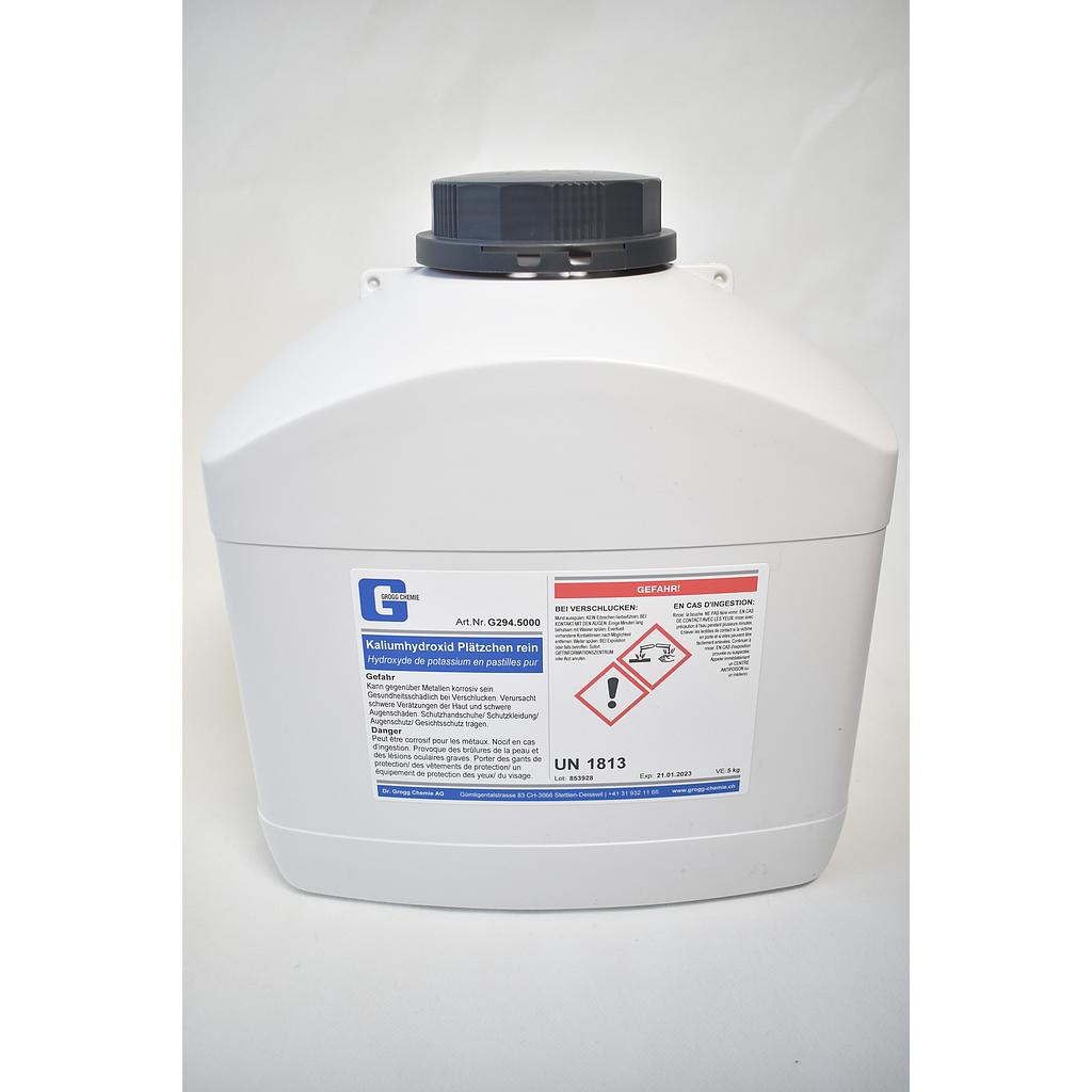 Kaliumhydroxid Plätzchen rein