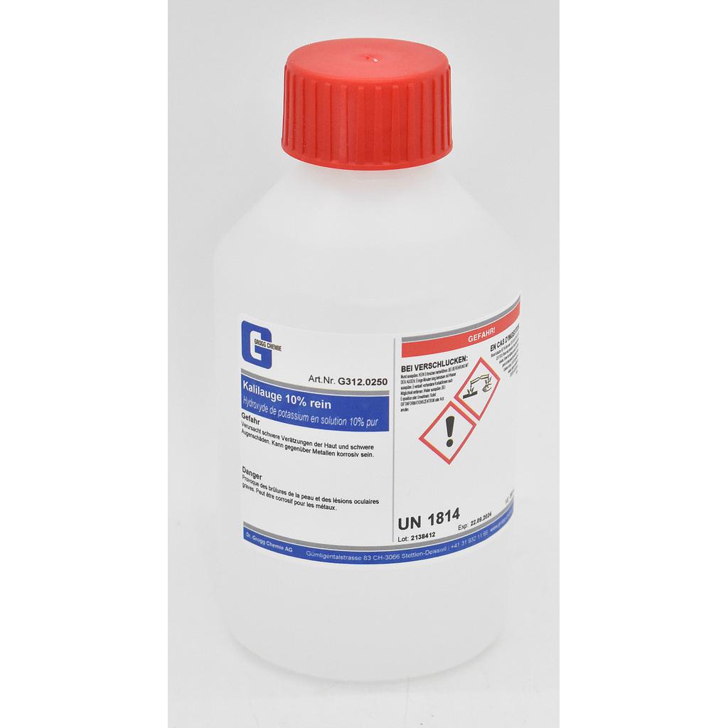 Solution d'hydroxyde de potassium 10% pur