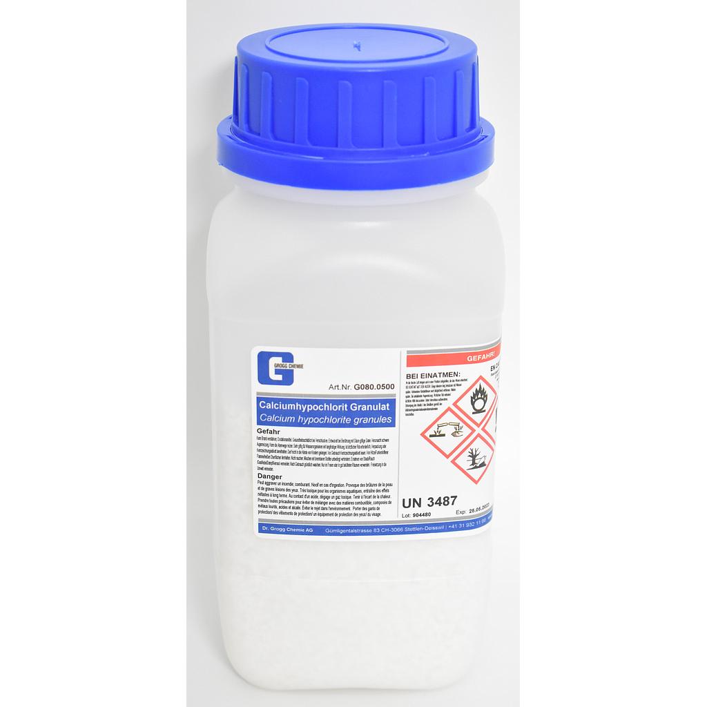 Hypochlorite de calcium granulés