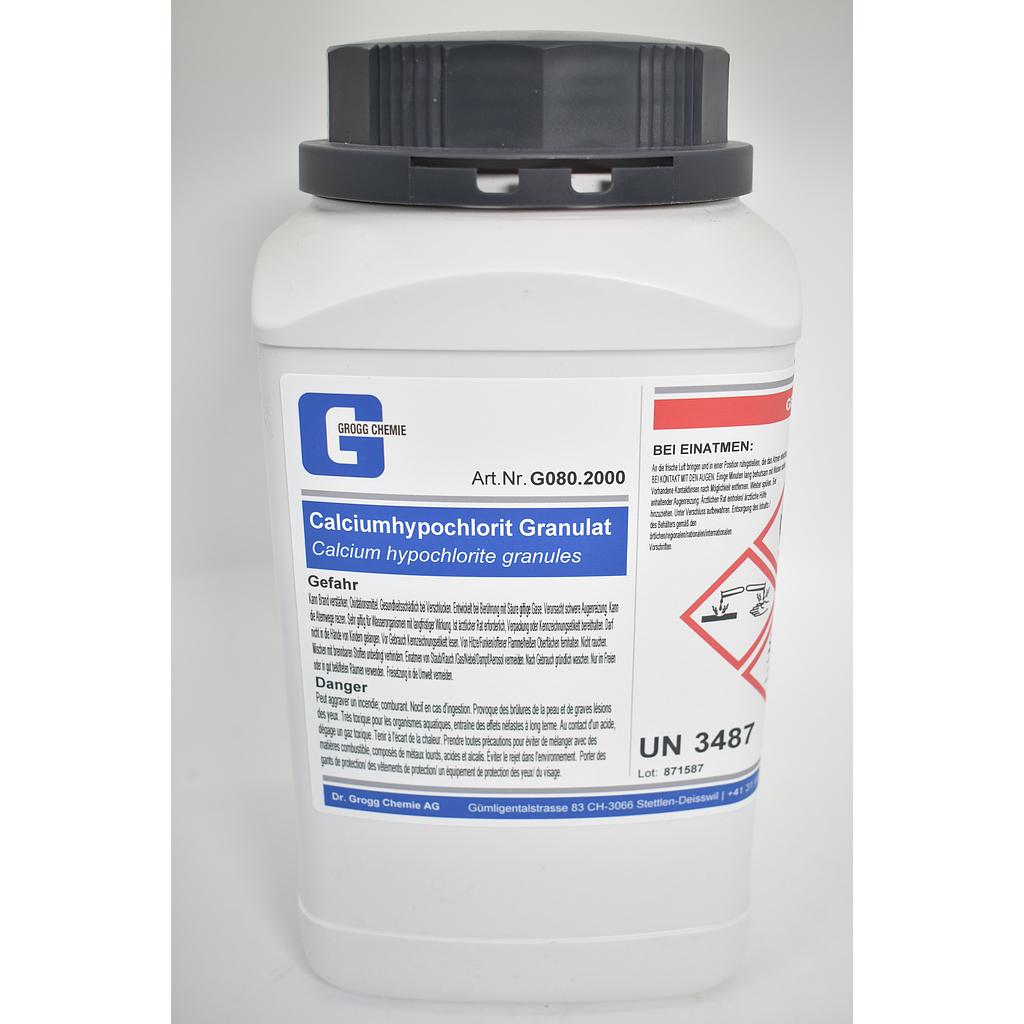 Ipoclorito di calcio granuli