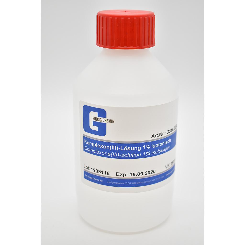 Complexone(III)-solution 1% isotonique