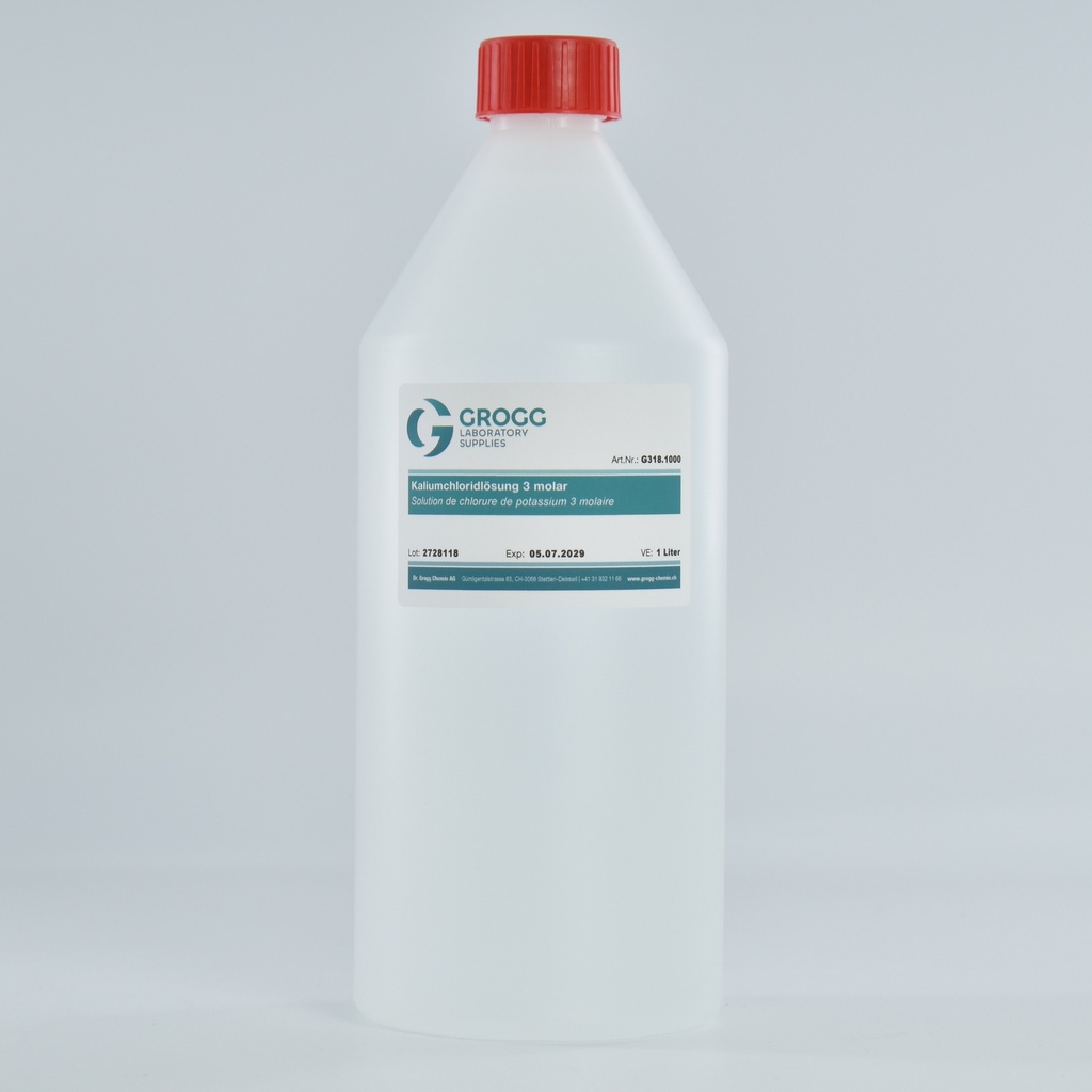 Potassium chloride solution 3 molar