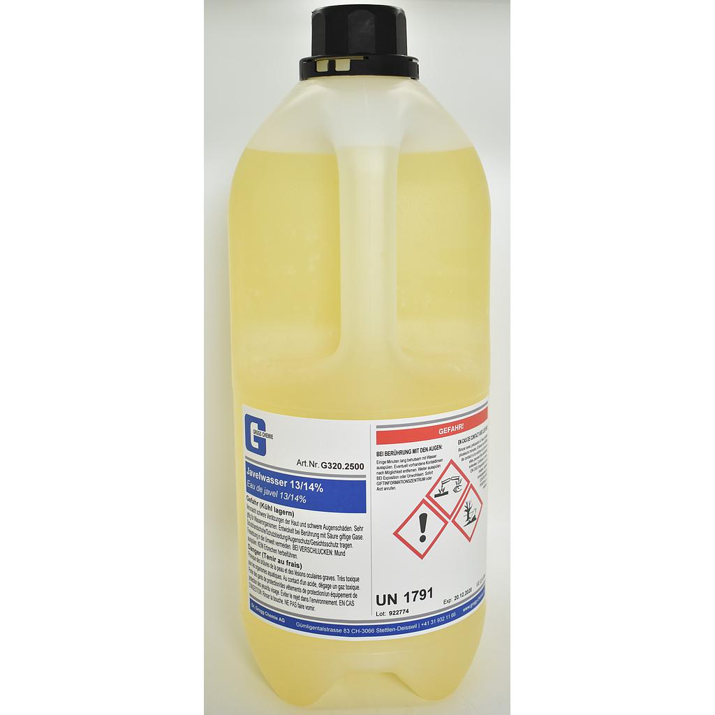 Eau de javel 13/14%