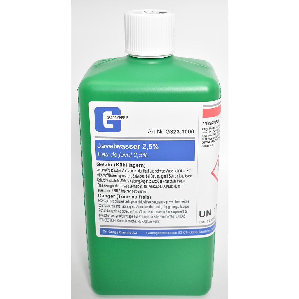 Aqua javel 2,5%