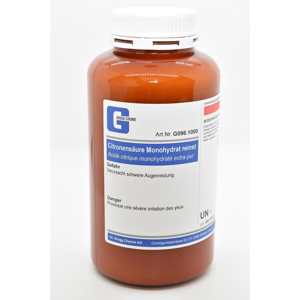 Acido citrico monoidrato extra puro
