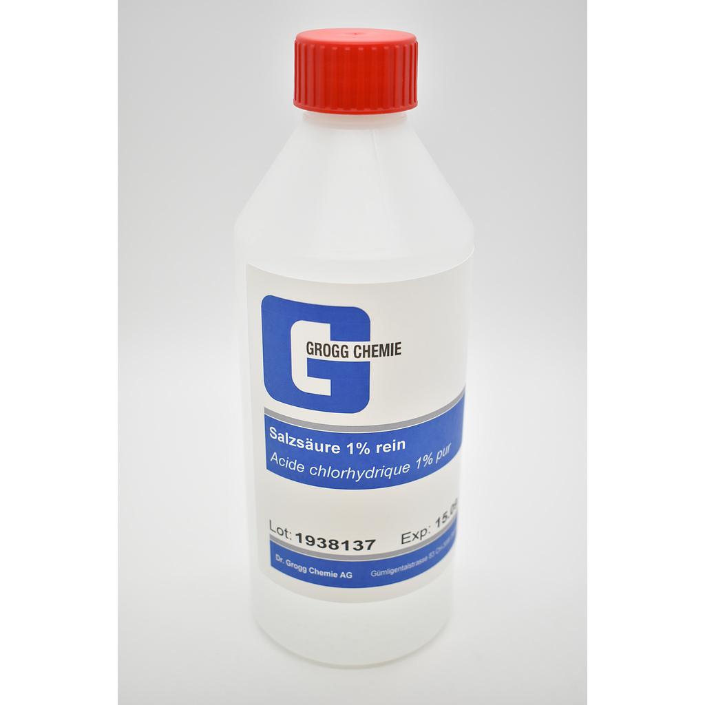 Acide chlorhydrique 1% pur