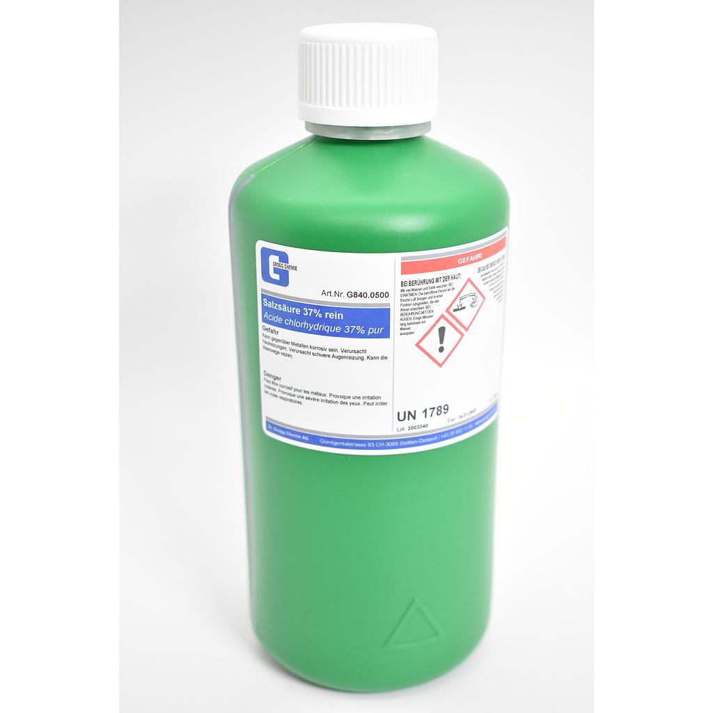 Acide chlorhydrique 37% pur