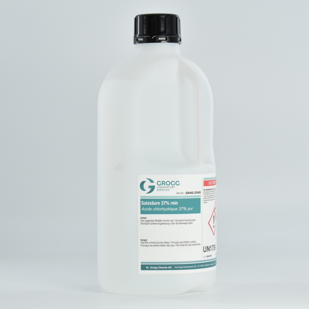 Acide chlorhydrique 37% pur