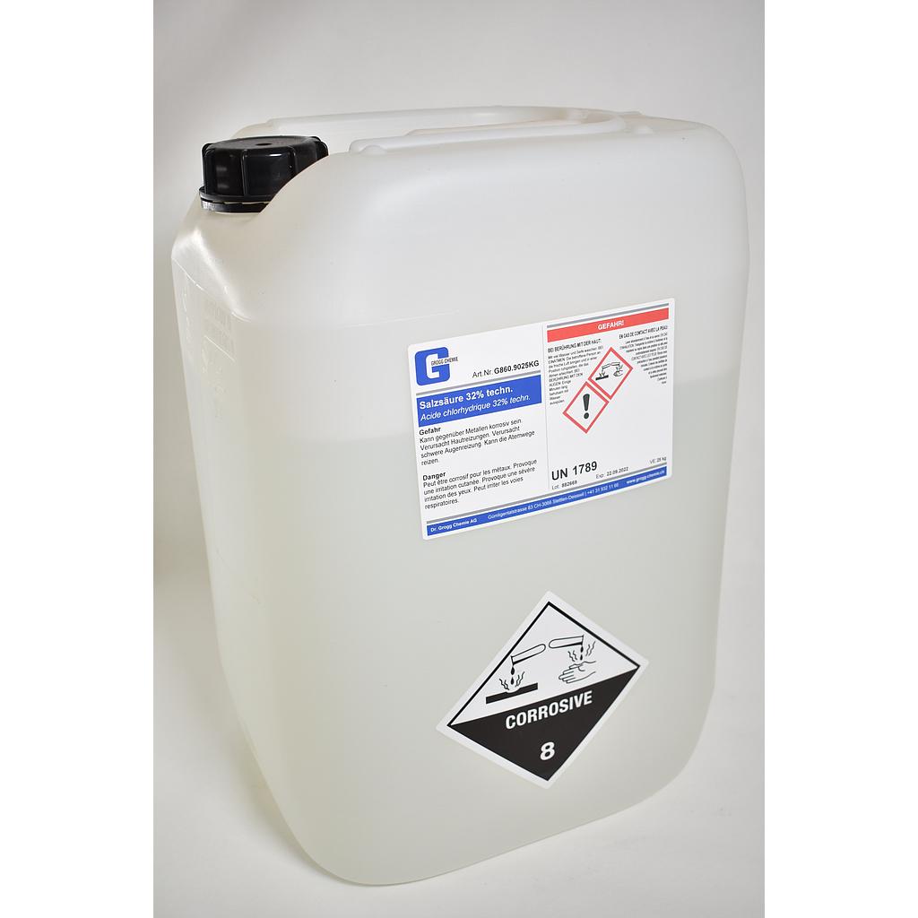 Hydrochloric acid 32% techn.