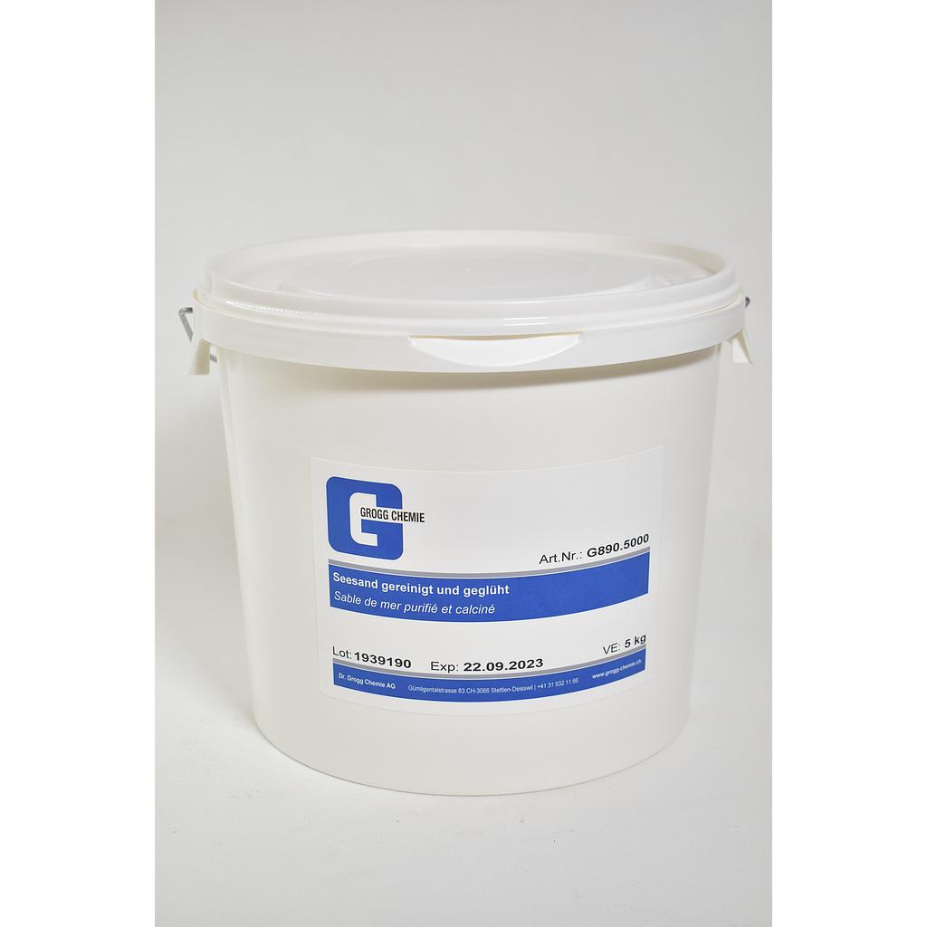 Seesand gereinigt und geglüht