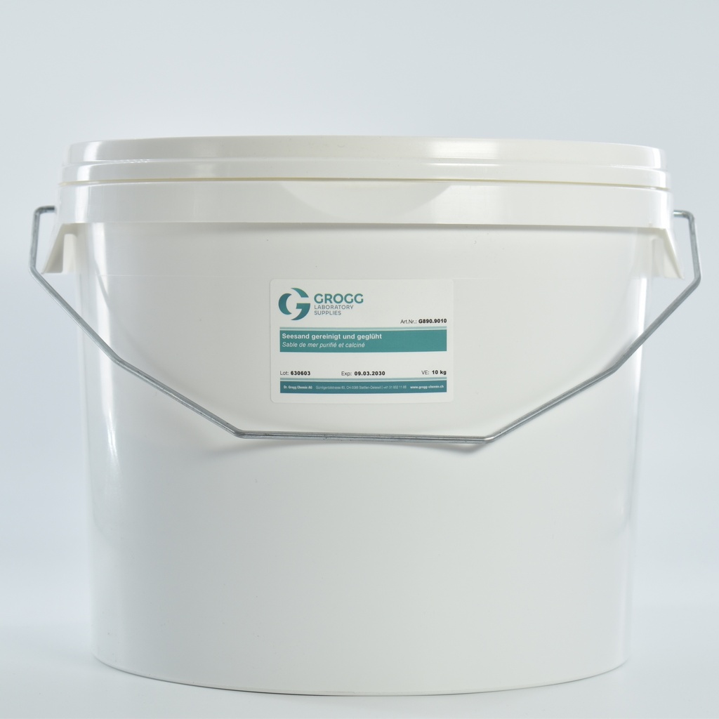 Seesand gereinigt und geglüht