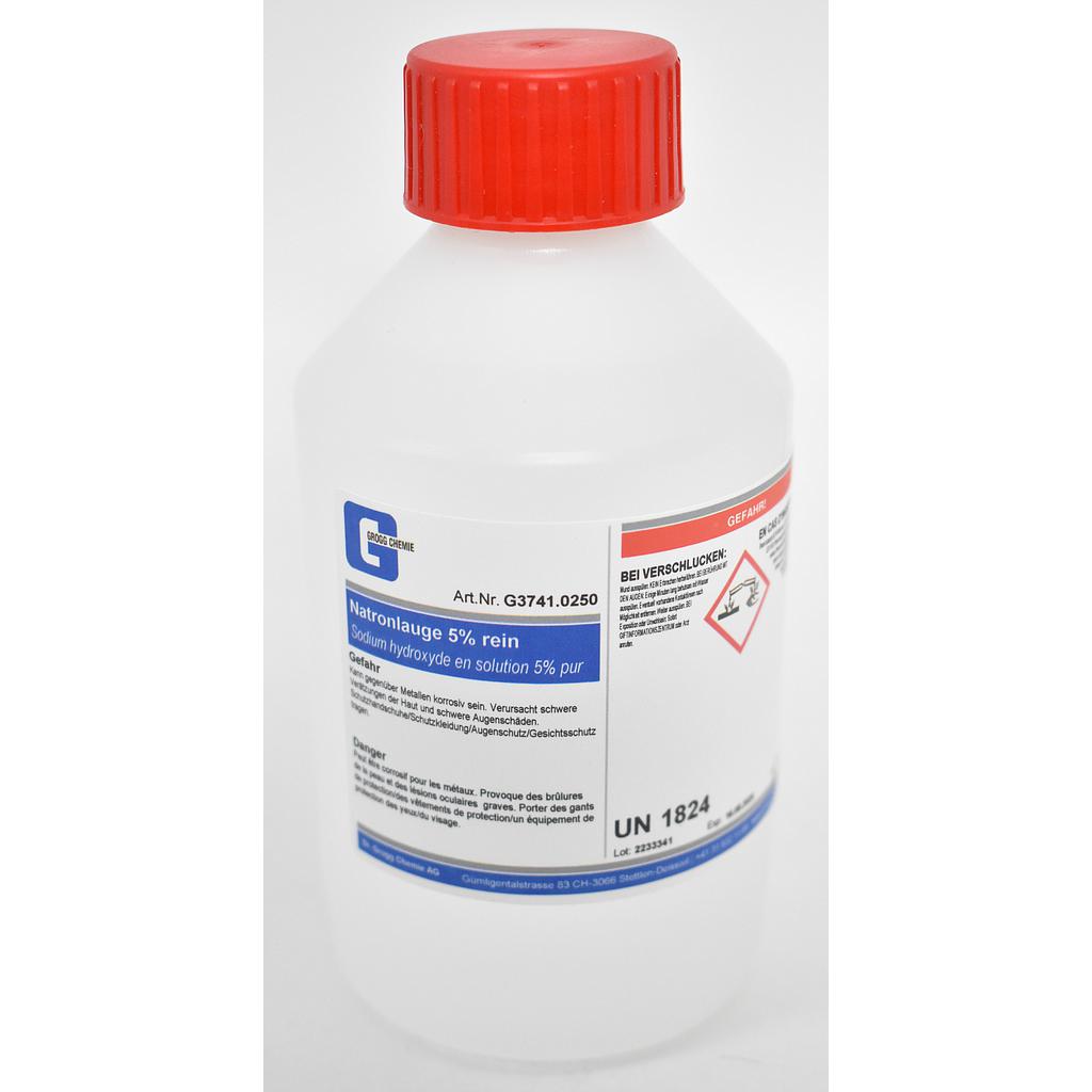 Sodium hydroxyde en solution 5% pur