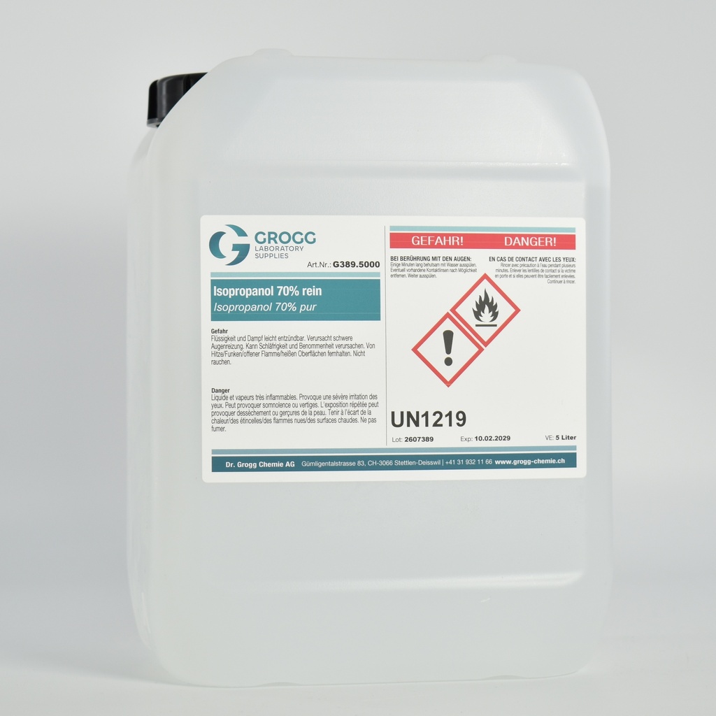 Isopropanol 70% rein