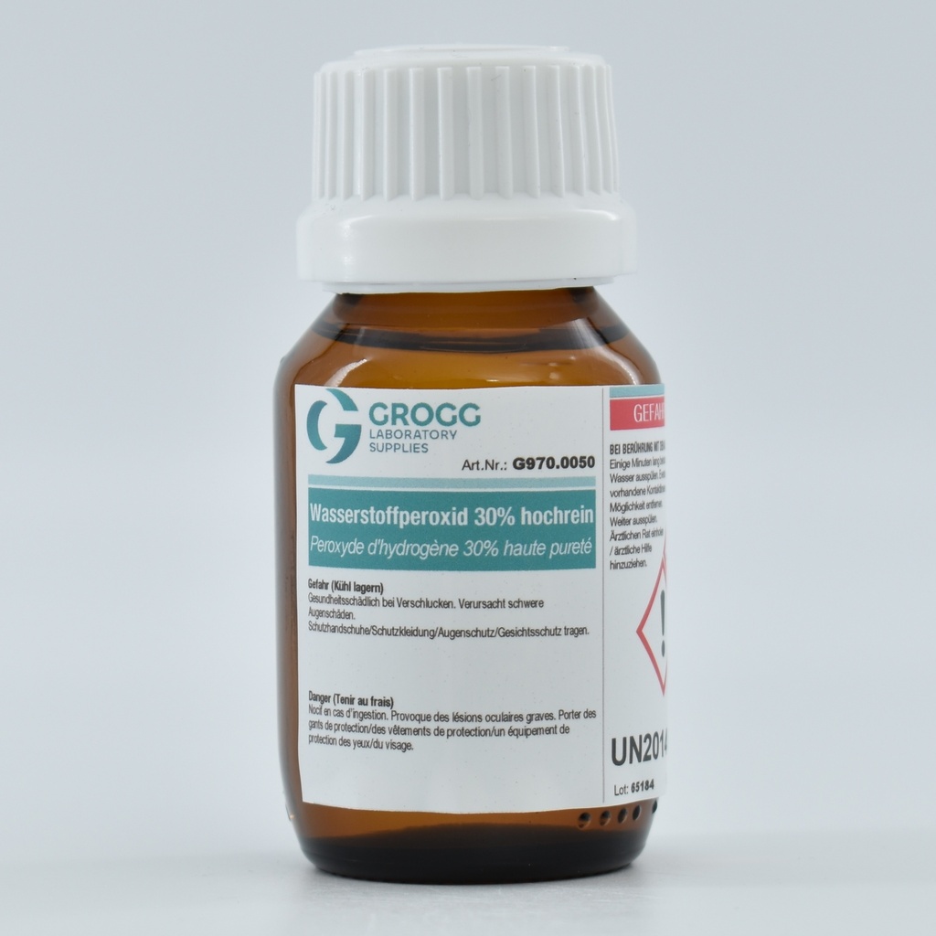 Hydrogen peroxide 30% high purity