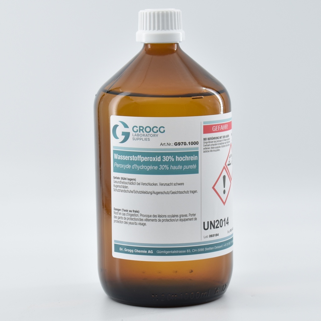 Peroxyde d'hydrogène 30% haute pureté
