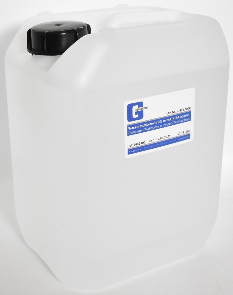 Wasserstoffperoxid 2% reinst (Kühl lagern)