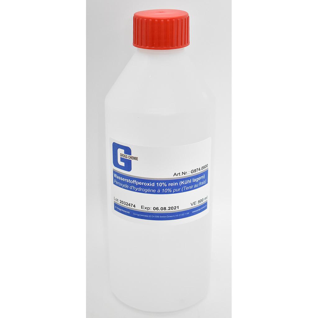 Wasserstoffperoxid 10% reinst (Kühl lagern)