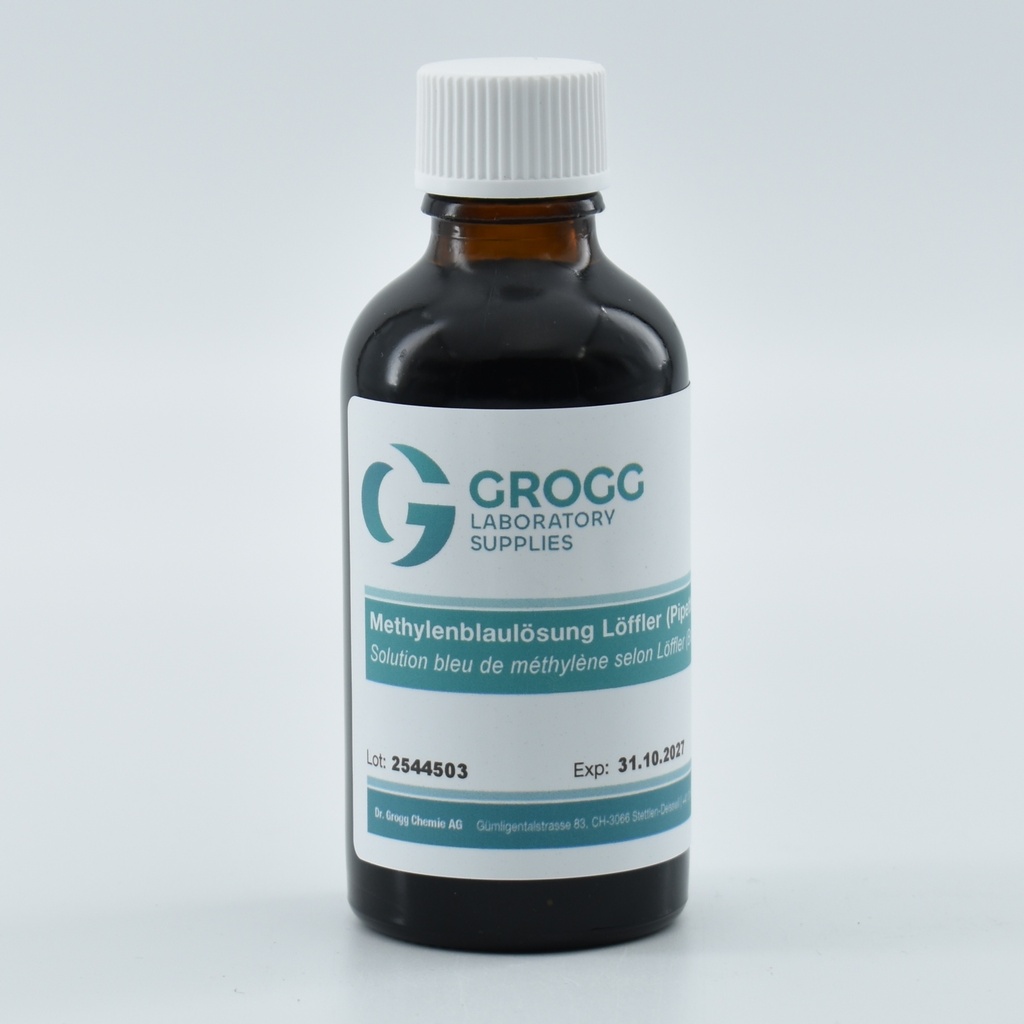 Soluzione di blu di metilene Löffler (bottiglia per pipette)