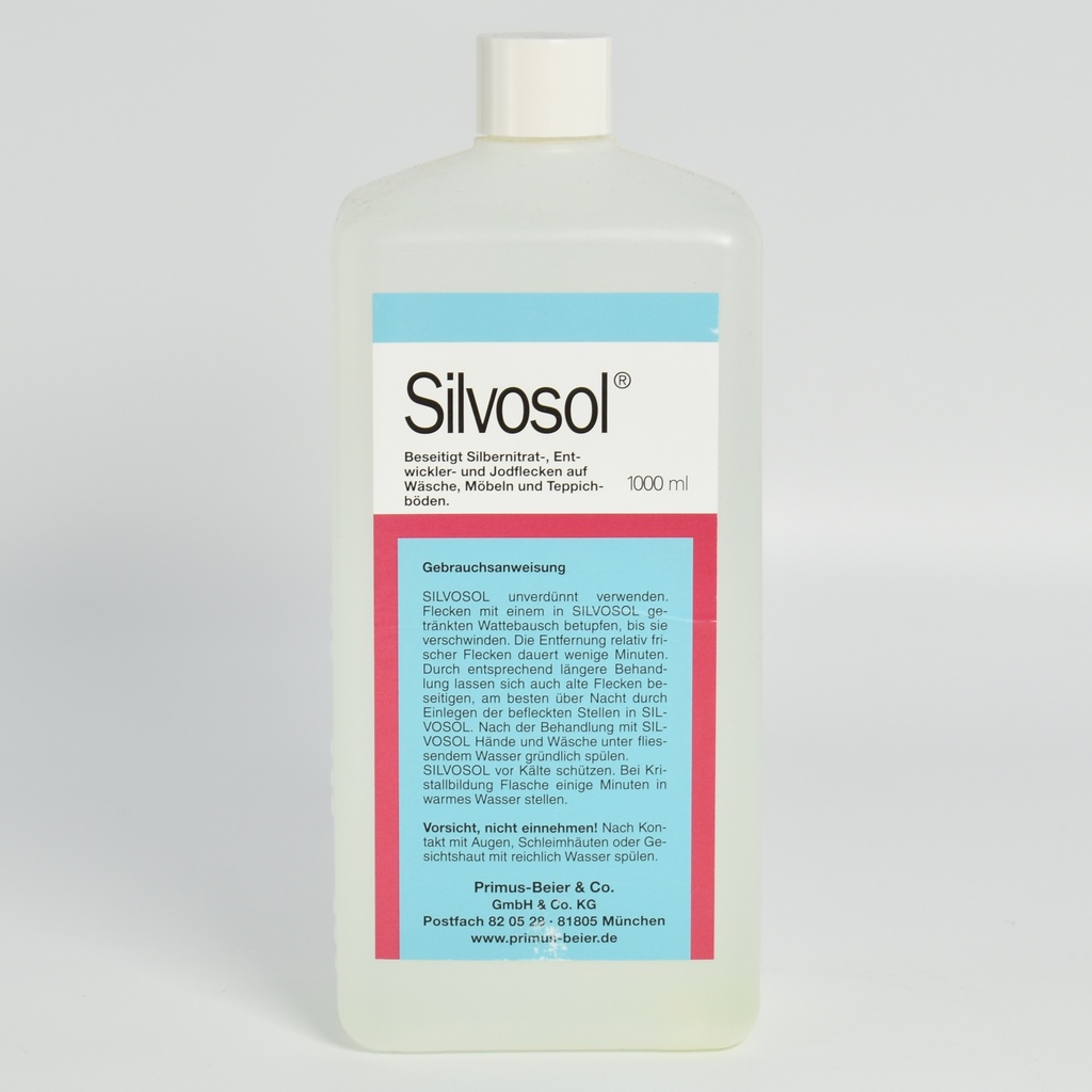 Silvosol® Détachant contre le nitrate d'argent ou l'iode