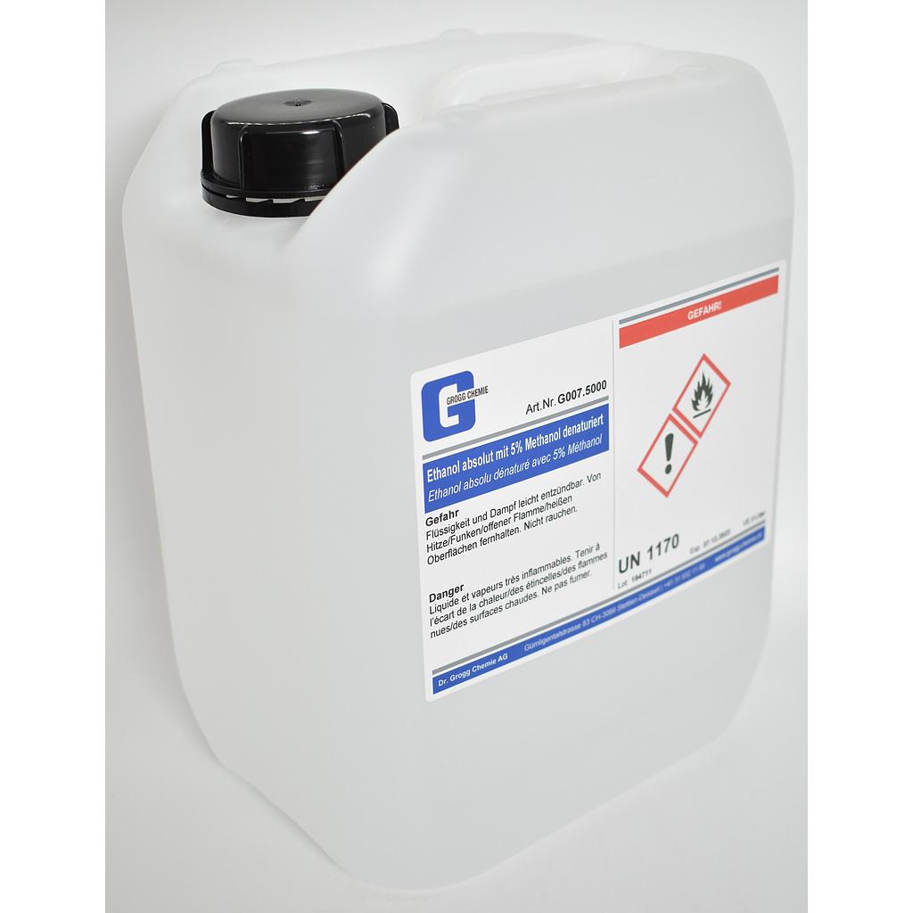 Ethanol absolute denatured with 5% methanol
