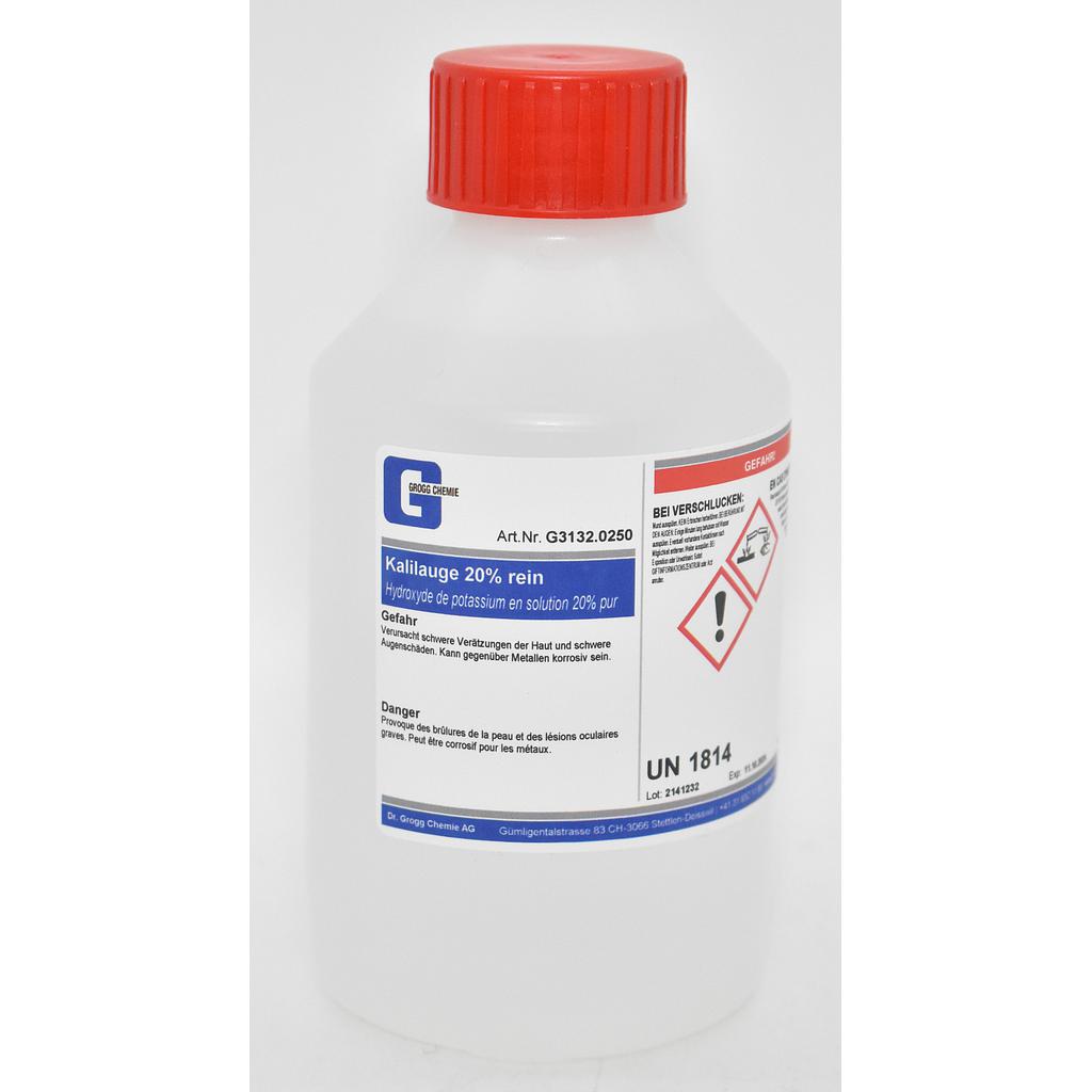 Kalilauge 20% rein