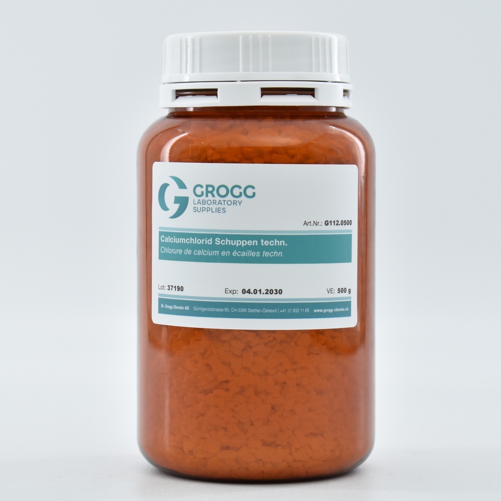Chlorure de calcium en écailles techn.