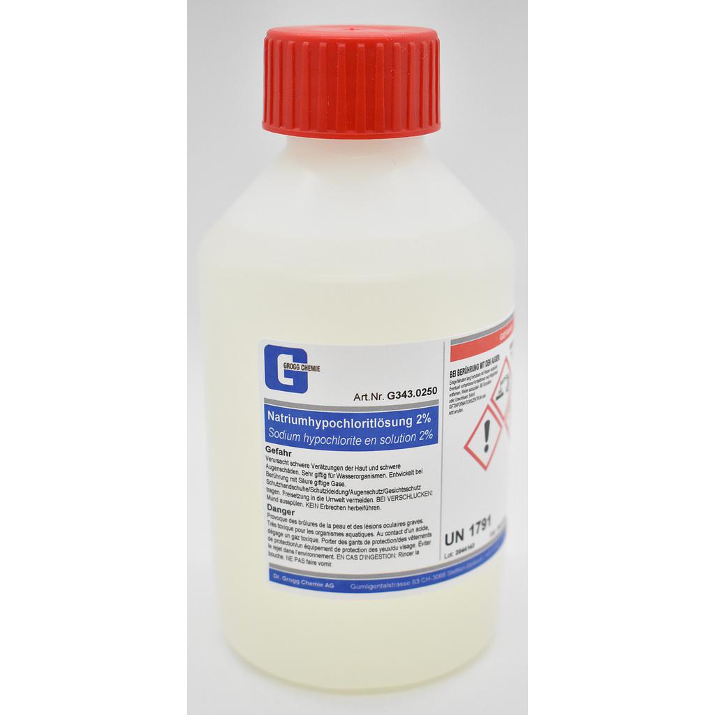 Sodium hypochlorite en solution 2%