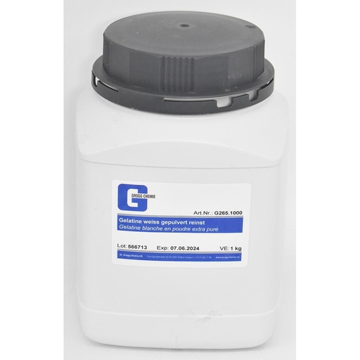 [G265.1000] Gelatine weiss gepulvert reinst