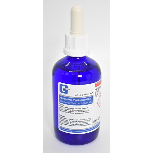 [G390.0100P] Isopropanol rein (Pipettenflasche blau)