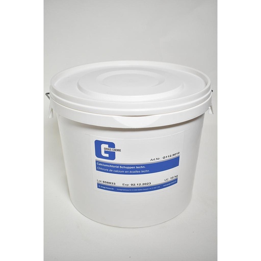 [G112.9010] Calcium chloride scales techn.